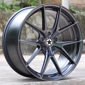 Hot selling durable aluminum alloy 15 16 17 18 inch passenger car forged wheels