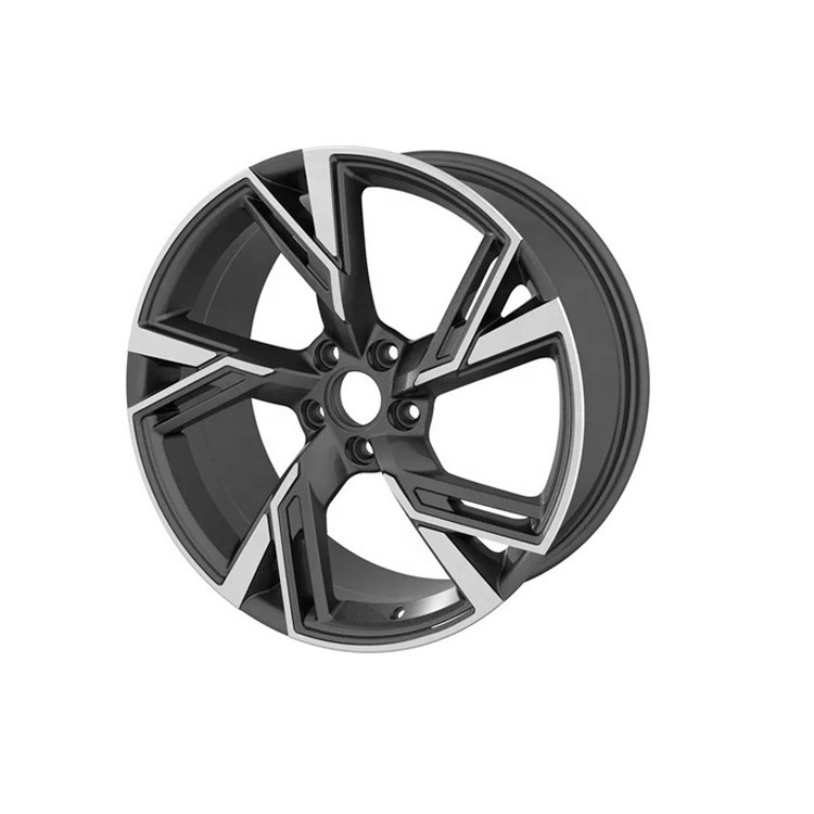 Universal five spoke passenger 18 inch car aluminum alloy forged wheel rim