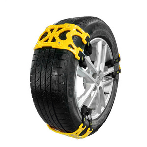 New arrival 6pcs security winter anti skid car tires tyres wheel snow chains