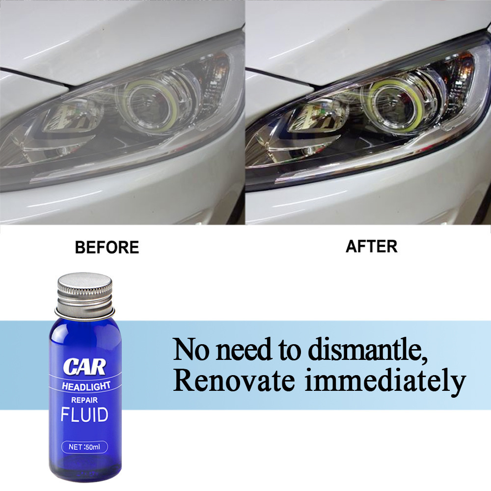 Hot selling universal portable car headlight polishing restoration cleaner kit