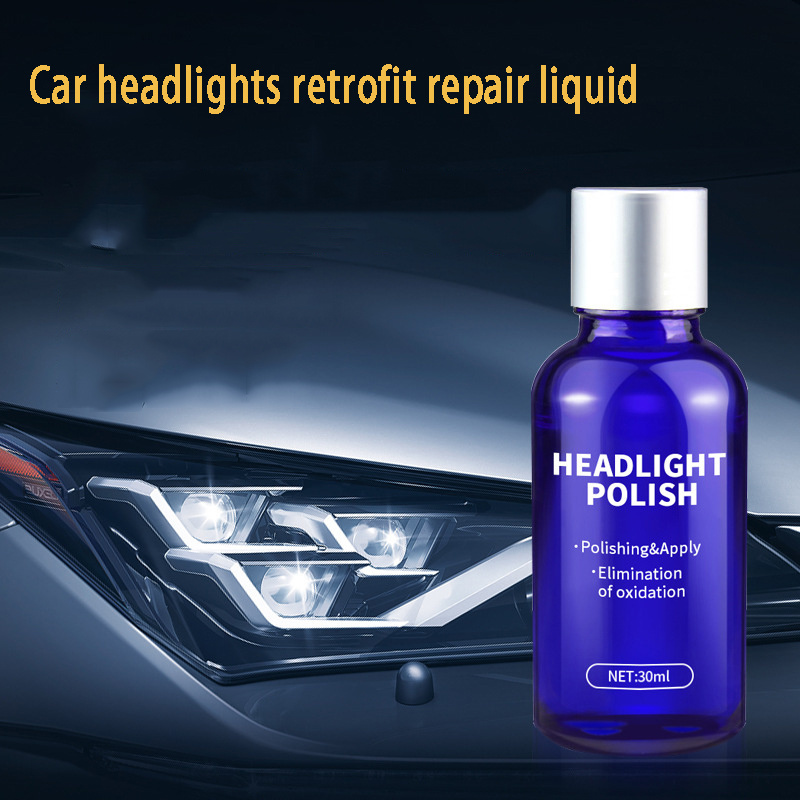 New arrival anti scratch universal car headlight polish repair fluid restoration kit