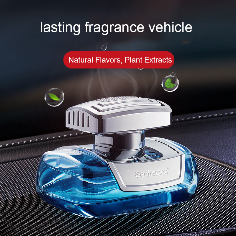 New arrival luxury decoration remove odor liquid crystal car air freshener perfume