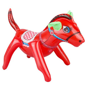 PVC inflatable toy horse, male and female inflatable toy, new creative and fashionable toy horse