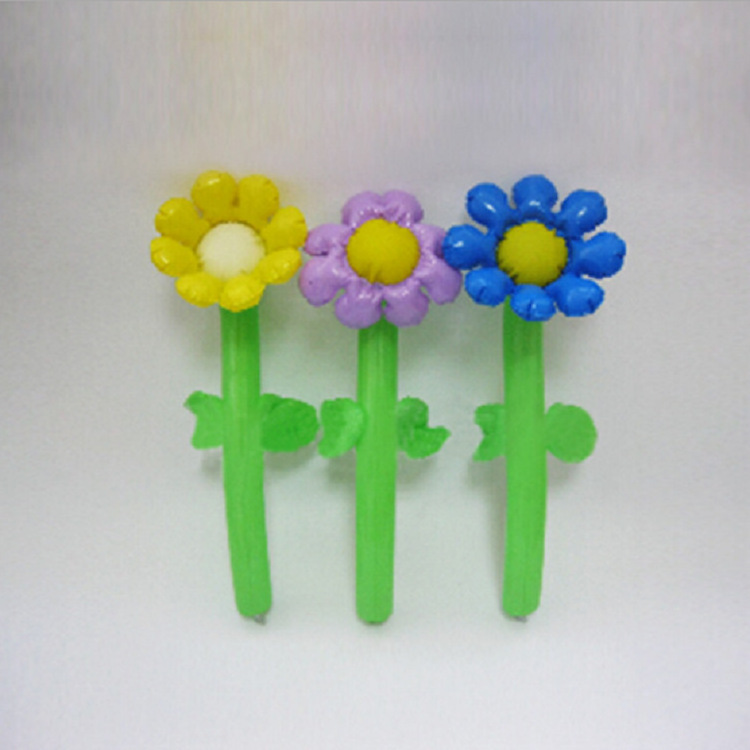 PVC inflatable sunflower blowing sunflower sticks inflatable handheld flowers