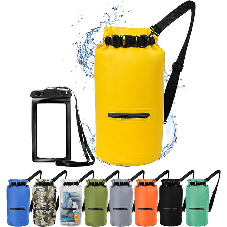 Custom printed logo Waterproof Dry Bag Keeps Gear Dry for Kayaking, Boating, Hiking, Camping and Fishing