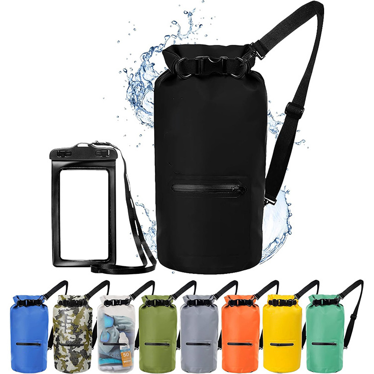 Custom printed logo Waterproof Dry Bag Keeps Gear Dry for Kayaking, Boating, Hiking, Camping and Fishing