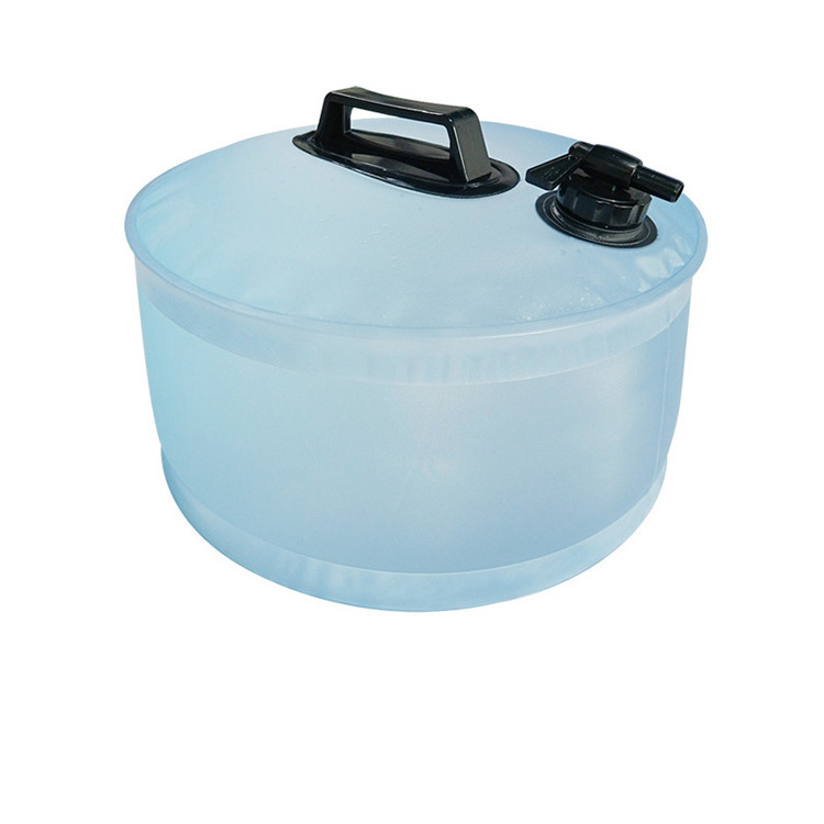 Outdoor portable water bag can be folded to store camping water storage bottle camping supplies water container