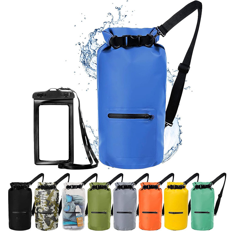 Custom printed logo Waterproof Dry Bag Keeps Gear Dry for Kayaking, Boating, Hiking, Camping and Fishing