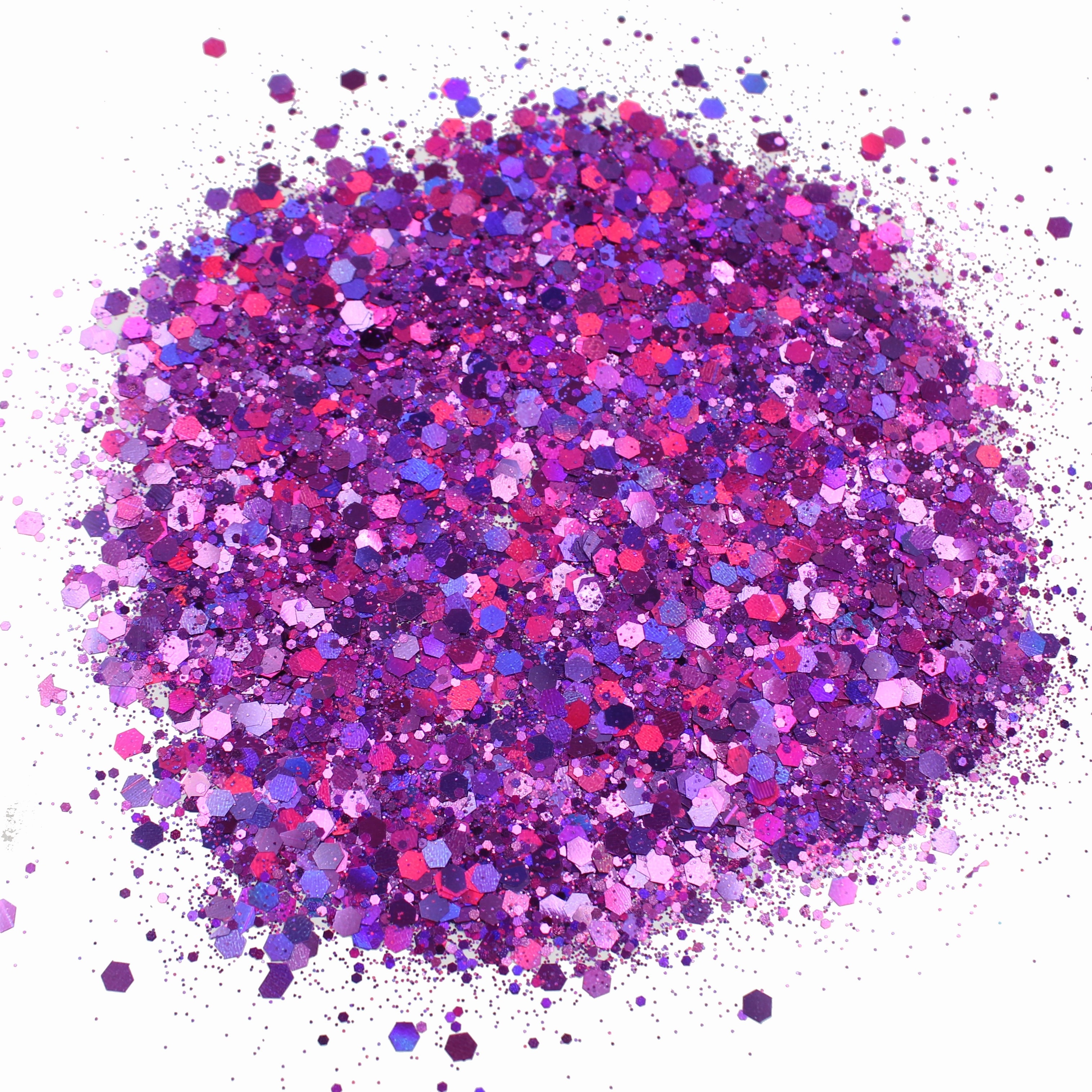 Laser Mixture Glitter Powder Eco-friendly PET Bright Confetti for Nail Art festival Crafts Decoration