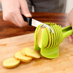 Fruits Cutter Stand Vegetable Lemon Shreadders Slicer Tart Cake Clip Home Kitchen Tools Tomato Slicer