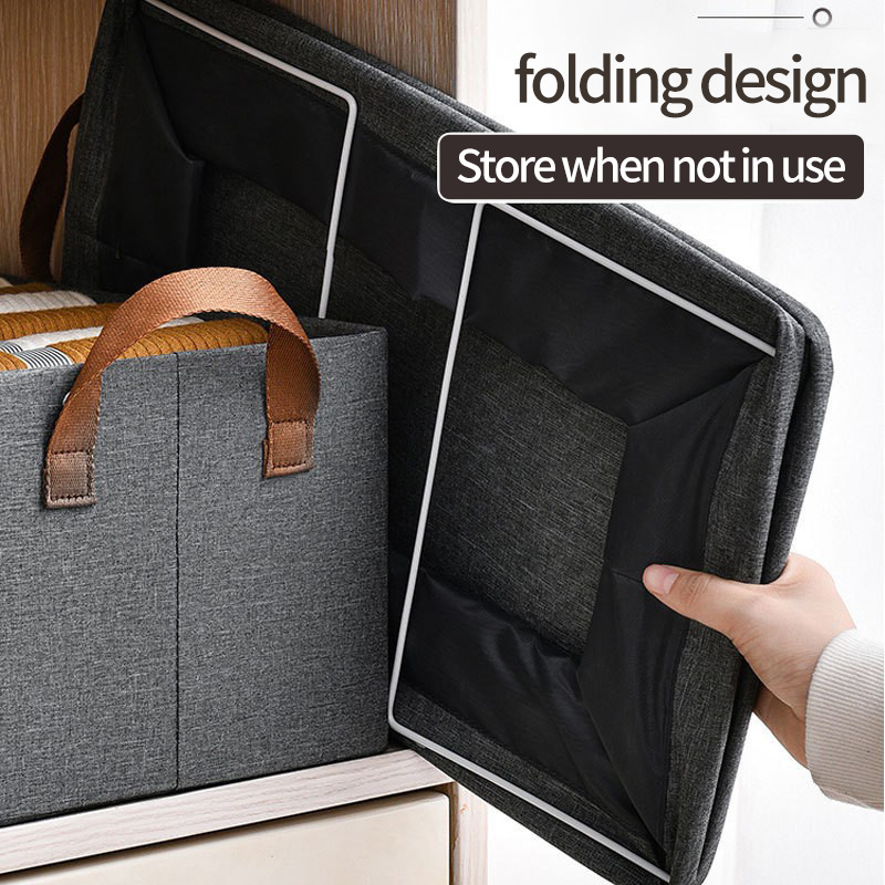 New Household Storage Box Foldable Clothing Pants Jeans Organizer clothes portable storage