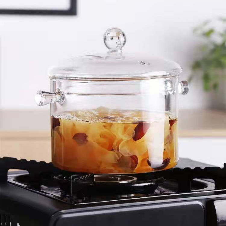 Hot sale new arrival 2024 glass casserole mini casseroles pots and pan cooking sets