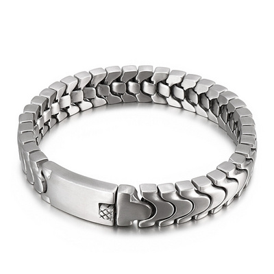 High Quality Fashion Trend Cuban Chain Stainless Steel Bracelet Punk Hip Hop Jewelry for Men