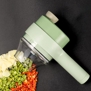 Multifunction gadget sets Kitchen Tools Accessories Vegetable Cutter Crusher Electric Wireless Garlic Mud Masher Garlic Chopper