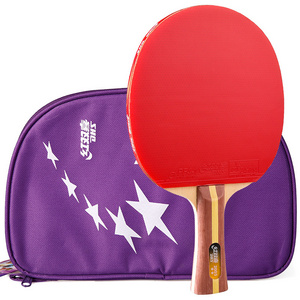 Double Happiness Table Tennis Racket Two Star Student Children Table Tennis bats PingPong Racket