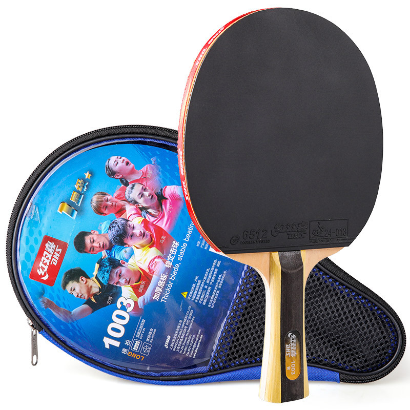 Double Happiness Table Tennis Racket 1 Star Student Children Table Tennis bats PingPong Racket