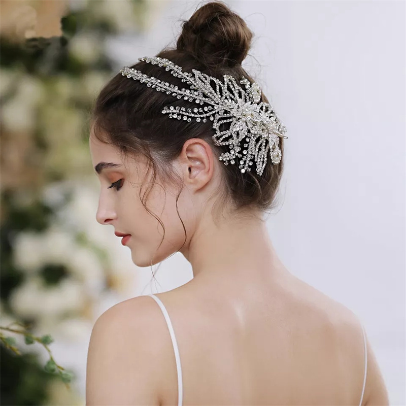 Fashion Hair Accessories Ornament Jewelry For Bridal Hair Jewelry With The Crystal Or Rhinestone Headbands