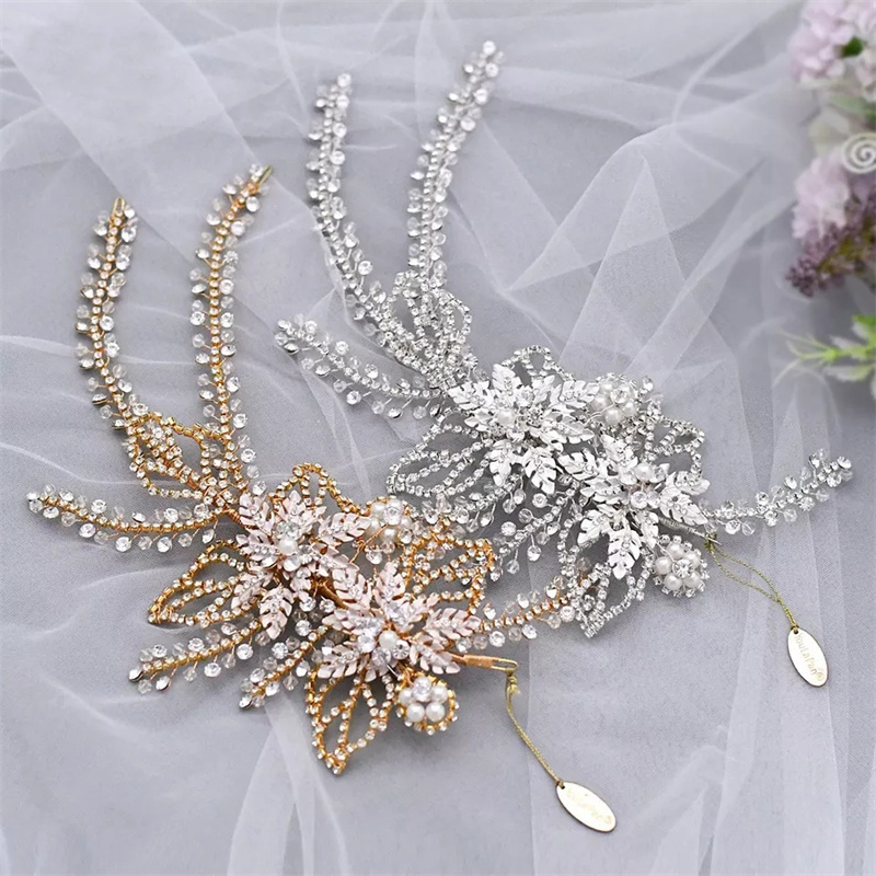 Fashion Hair Accessories Ornament Jewelry For Bridal Hair Jewelry With The Crystal Or Rhinestone Headbands