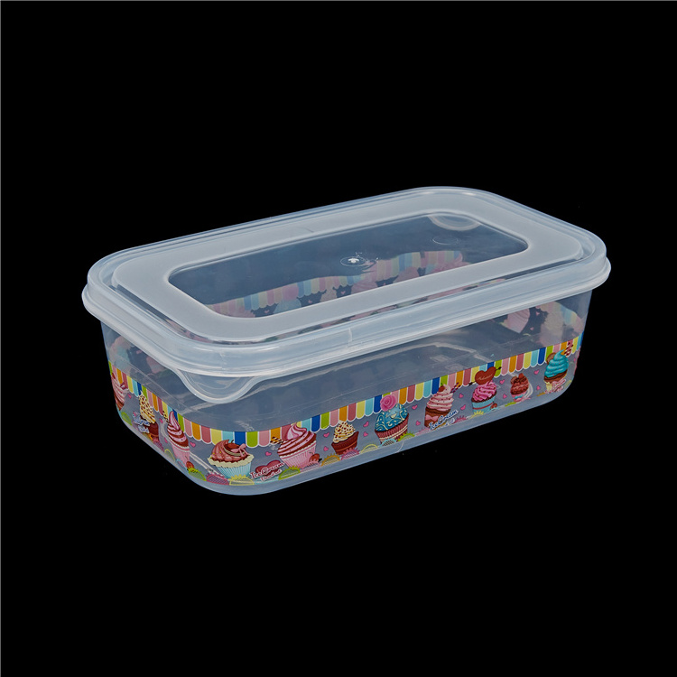 Airtight Set Easy-lock Lid Clear Storage Bins Containers Keep Fresh Fridge Plastic Vegetable Air Tight Food Storage Box