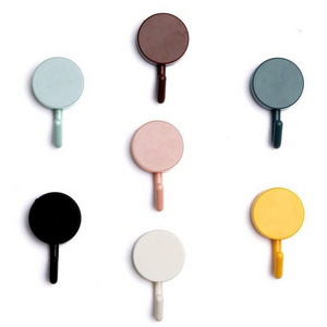 Adhesive Hooks for Hanging Heavy Duty Wall Self Sticky Waterproof Colorful Hook for Keys Workshop Door