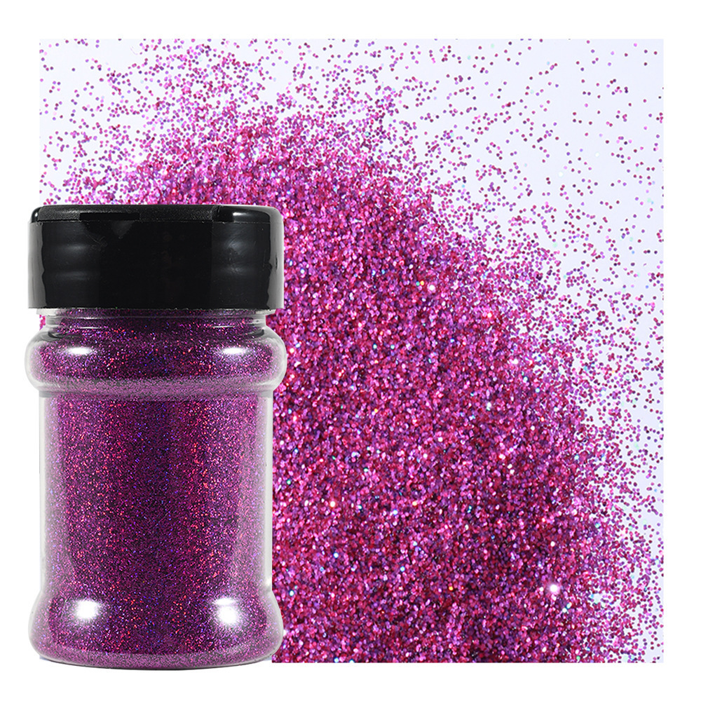 0.2mm fine powder flow hemp material drop art quicksand laser glitter powder gold and silver colour crafts