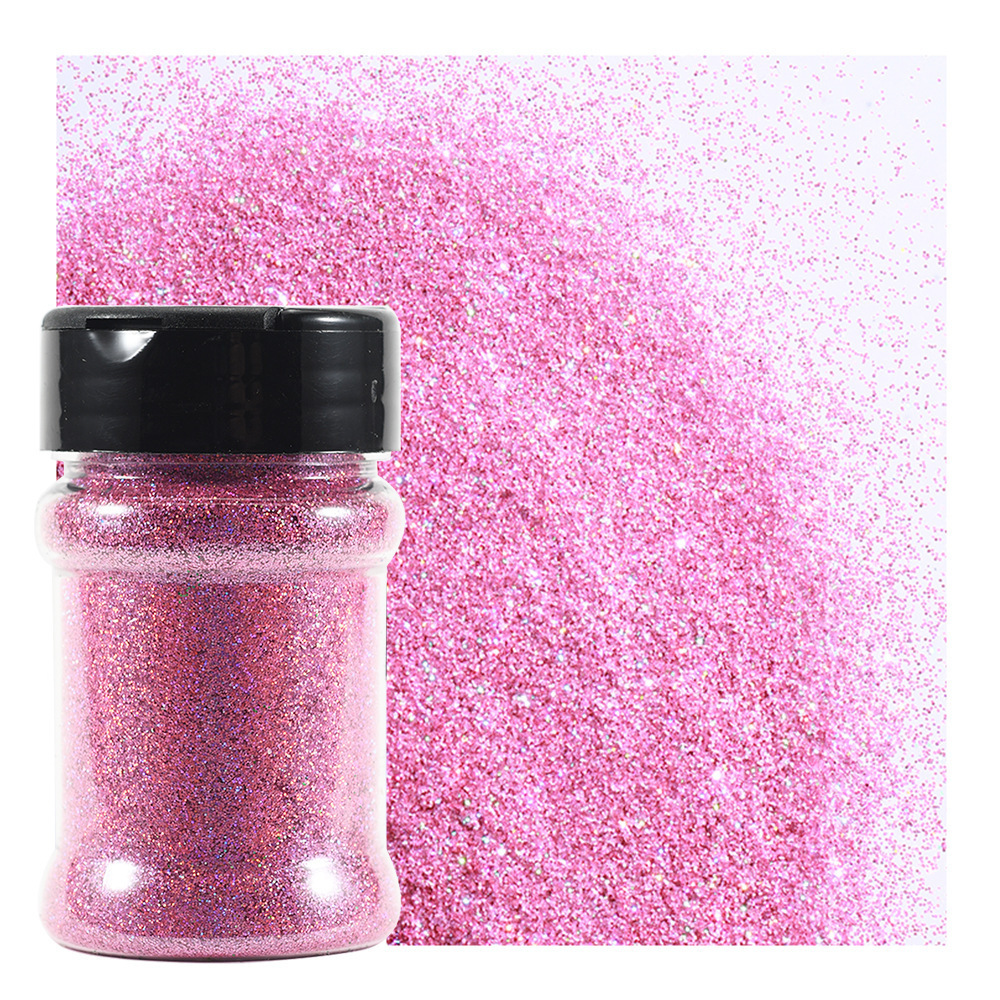 0.2mm fine powder flow hemp material drop art quicksand laser glitter powder gold and silver colour crafts