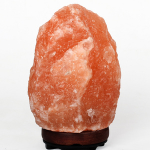 S582 Crystal Himalayan Salt Lamp Natural hand carved small size Red Salt Lamp for home decor holiday gift with bulb and cord