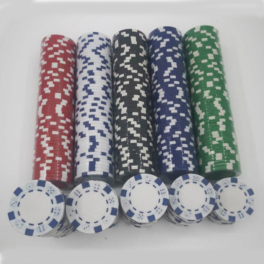 11.5gm 1000 Bulk Poker Chips Blank Non-denominated Poker Chips FOR Custom Cash Games and Home Casino Poker Nights