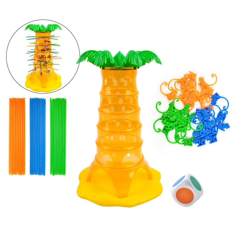 Interesting Intelligence Toys Turn Monkeys Down Monkey Tree Climbing Desktop Party Game Funny Puzzle Educational Toys Gift