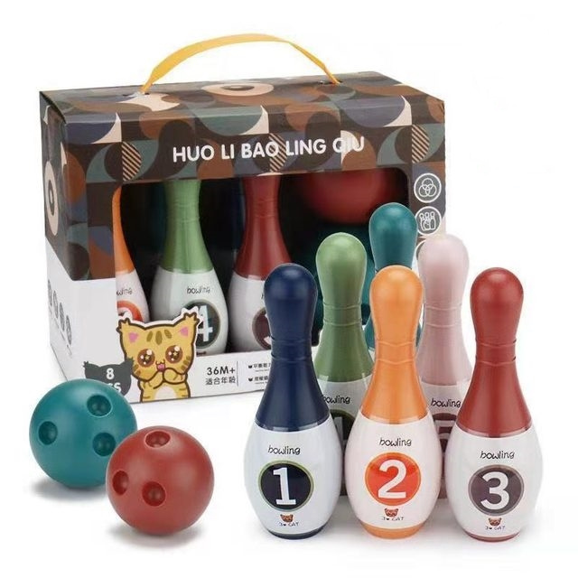 Kids Bowling Play Set Bowling Ball With Number Indoor Sports Games Bowling Toys For Kids