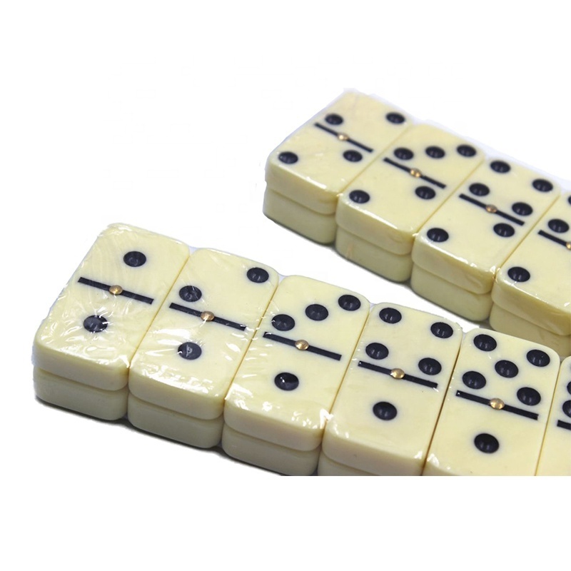 Double 6 Set of 28 Dominoes table top game Made in China