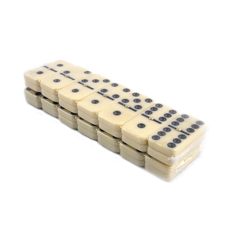 Double 6 Set of 28 Dominoes table top game Made in China