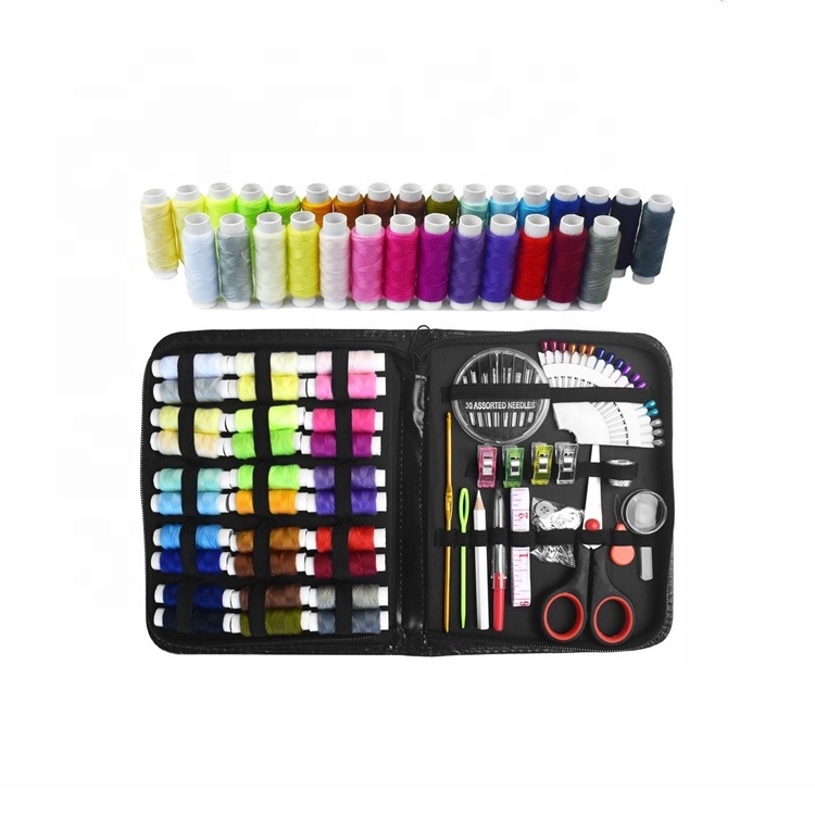 100-piece suit portable accessories needle set tool sewing thread embroidery process sewing box