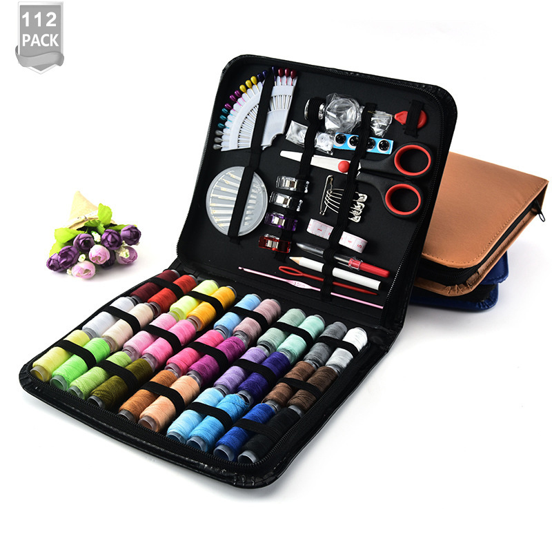 100-piece suit portable accessories needle set tool sewing thread embroidery process sewing box