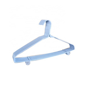 Factory wholesale anti-skid metal immersion wet and dry balcony household adults and children coat hanger with hook