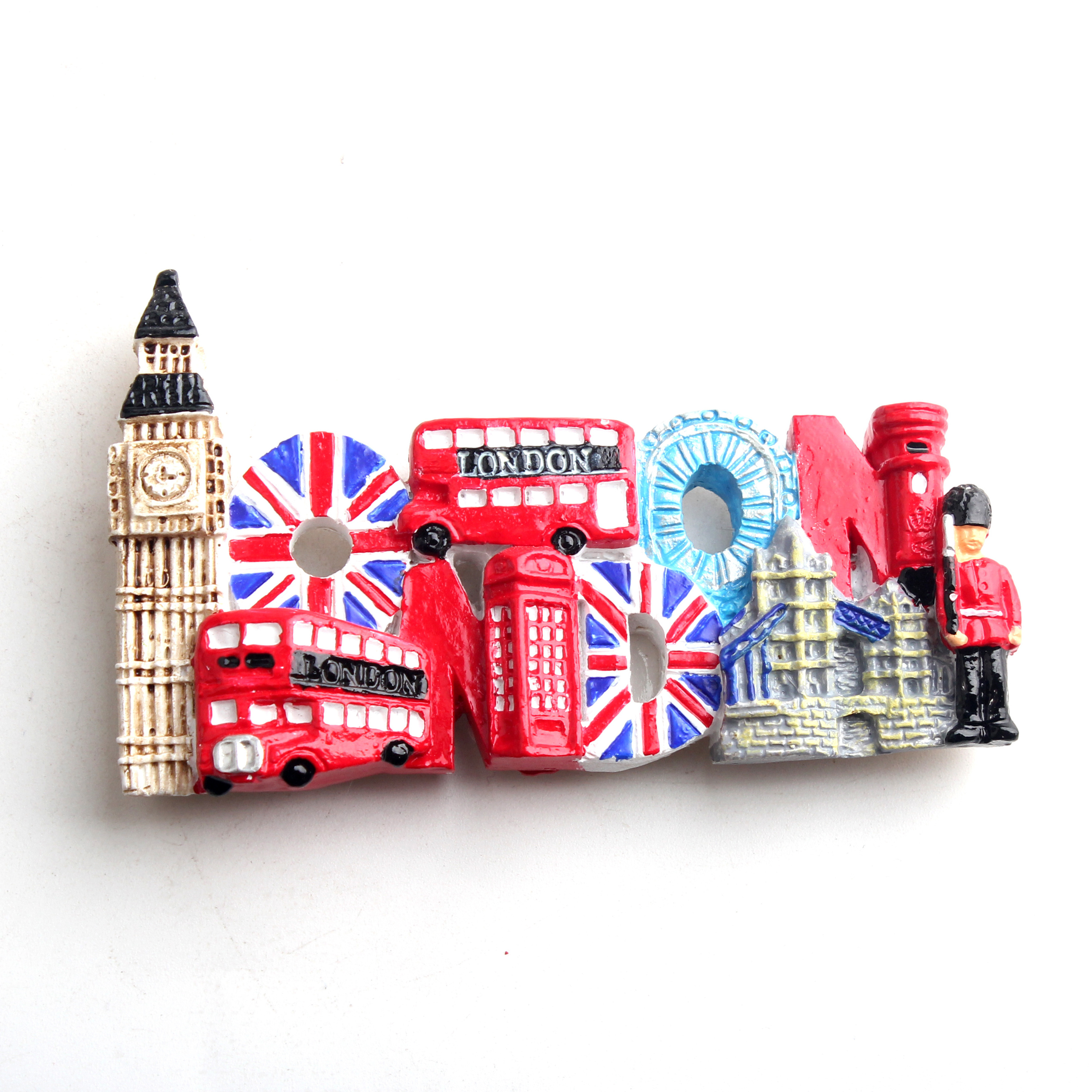 The United Kingdom London City Tourist Souvenir Gift Fridge Magnet For Traveller