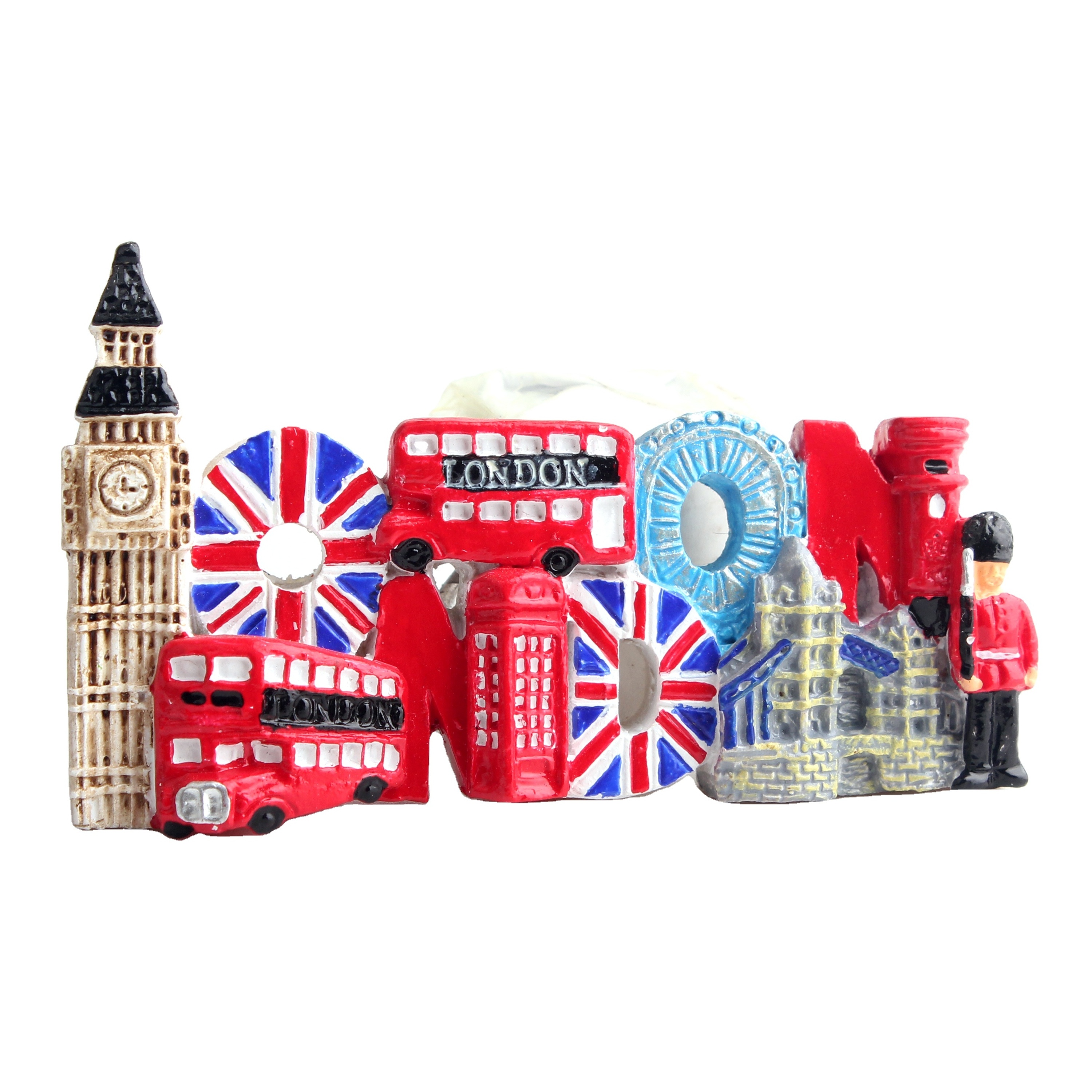 The United Kingdom London City Tourist Souvenir Gift Fridge Magnet For Traveller