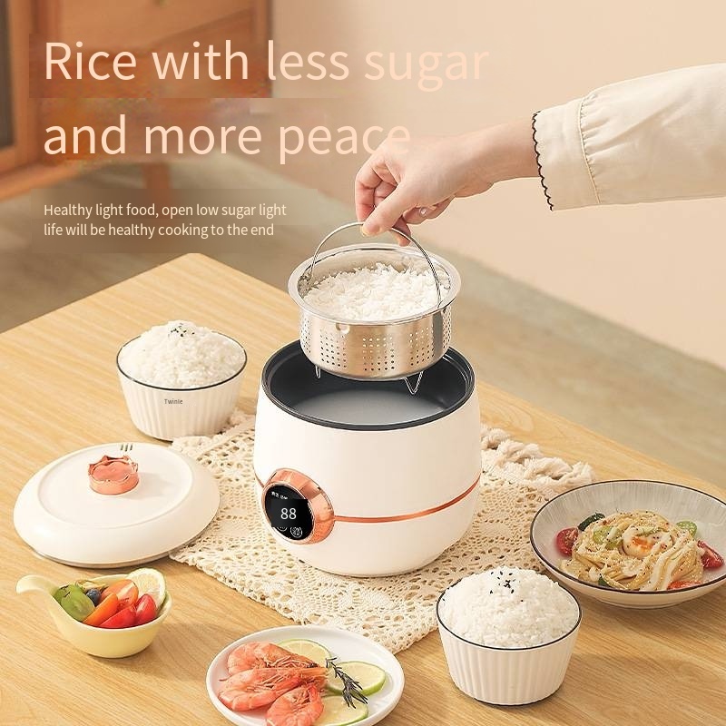 Smart small rice cookerMultifunctional home cookingSmall kitchen appliance mini rice cooker