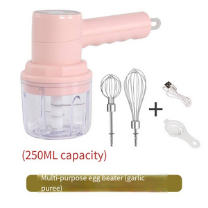 Cordless electric egg beater Multifunctional cream beater Charging hand-held baking mixing machine manufacturers wholesale