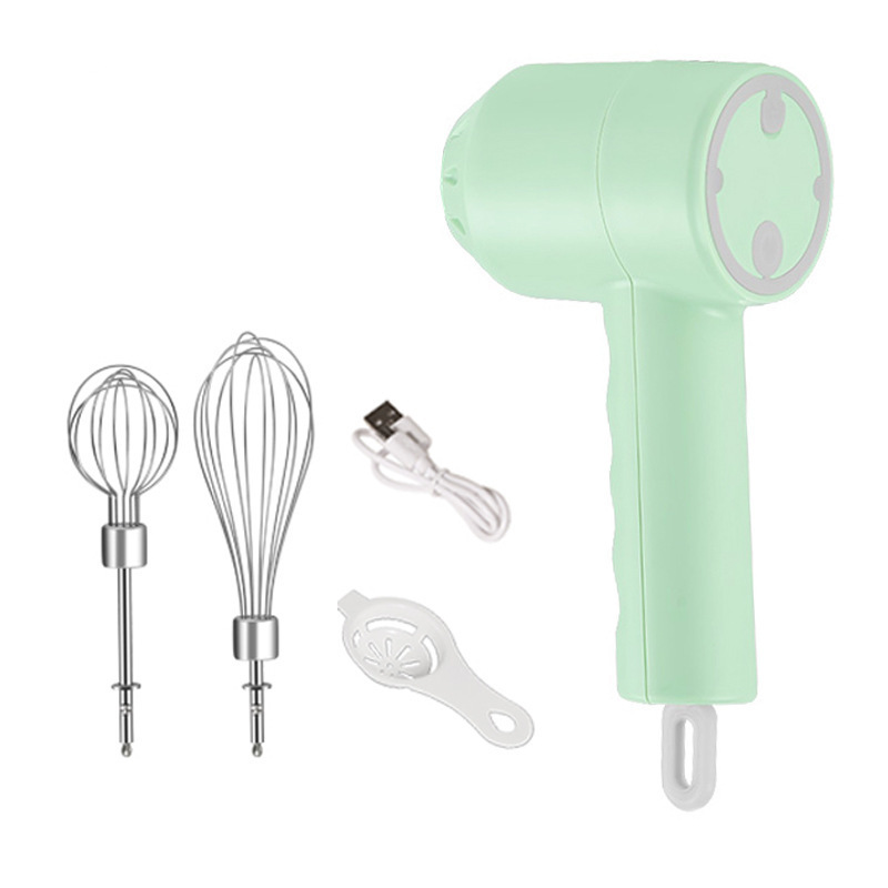 Cordless electric egg beater Multifunctional cream beater Charging hand-held baking mixing machine manufacturers wholesale