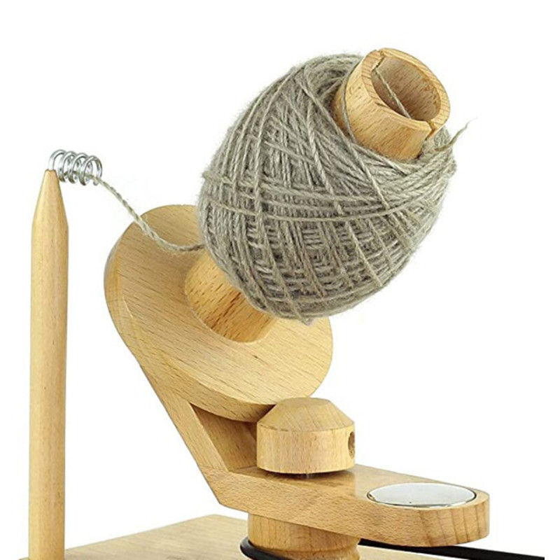 wooden handmade wool yarn swift spinning yarn ball bobbin winder hand winding machines