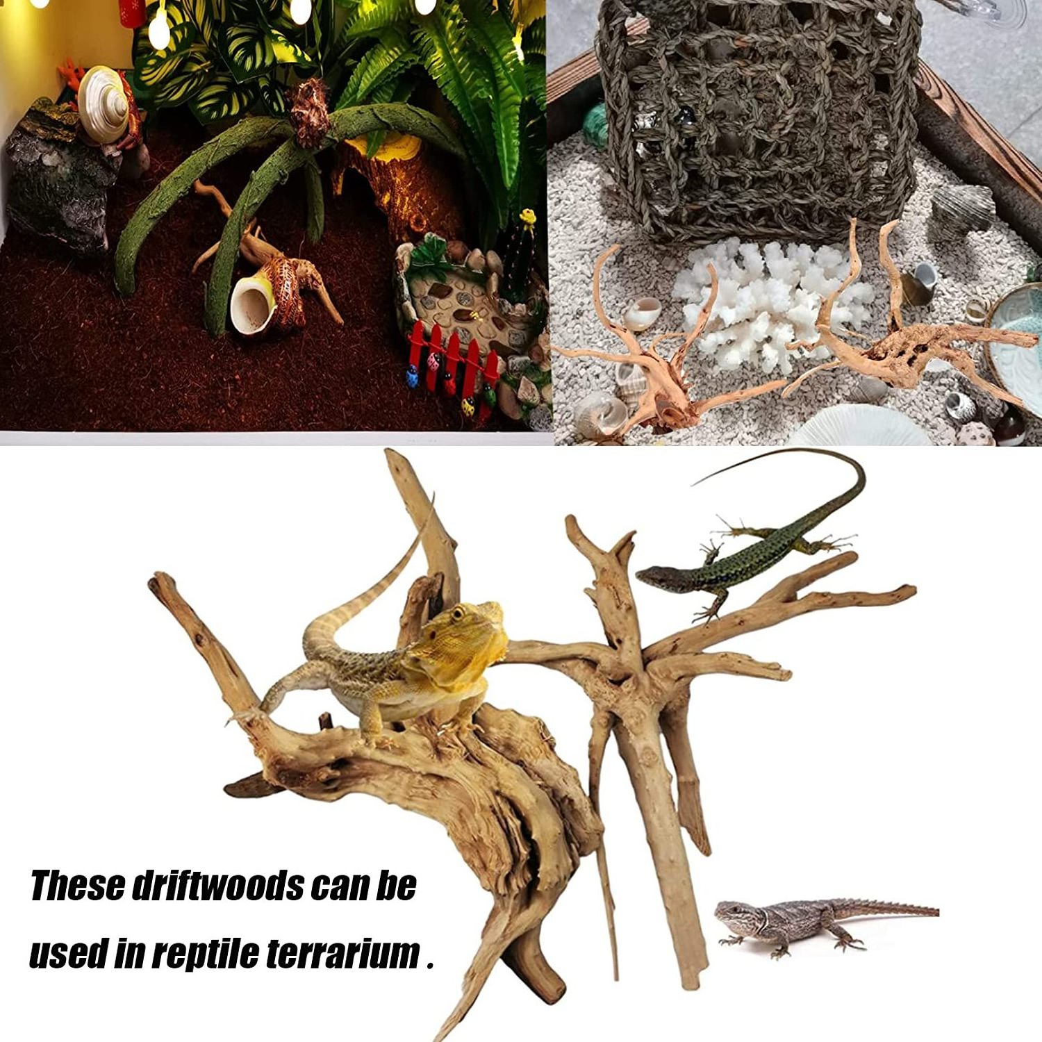 drift reptile branch reptile wooden ornament bonsai tree fish tank landscape aquarium decoration driftwood wood roots