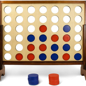 outdoor jumbo large connect 4 in a row basketball connect four game party lawn games family fun coins