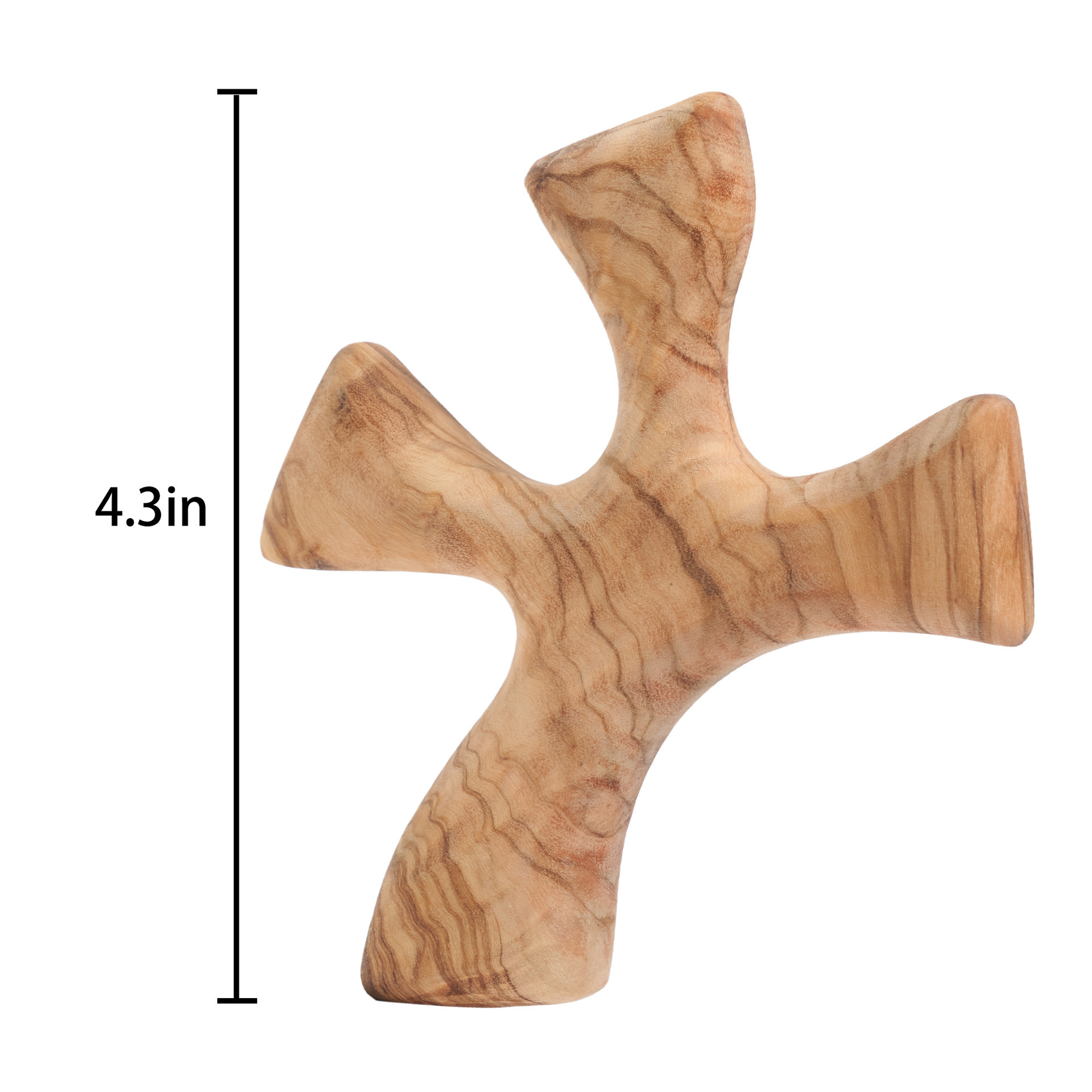 olive wood cross first communion religious christian gifts palm customize hand held holding olive wood comfort cross for praying