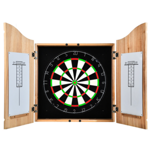 dartboard darts board indoor sports flocked dartboard dart board cabinet holder stand set