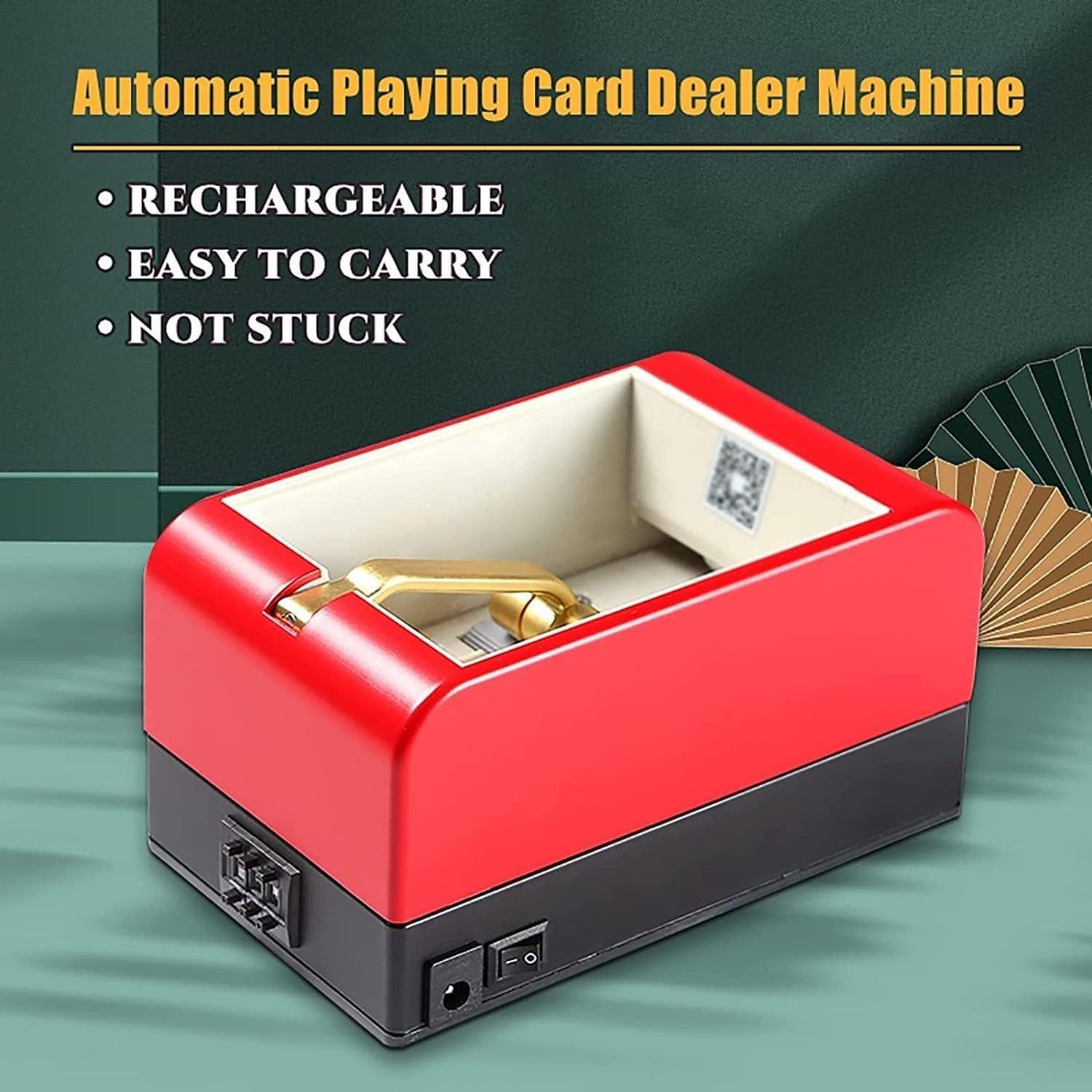 360 Degree otomatic poker shuffler automatic auto rotating card dealing dealer distributor machine repartidor de cartas