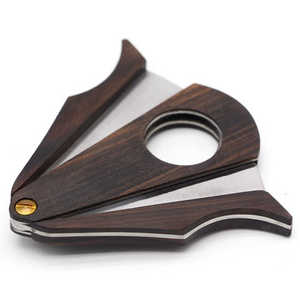 Archibald Custom Cigar Knife Luxury Wood Cigar v Cutter Set Stainless Steel Cigar Cutter