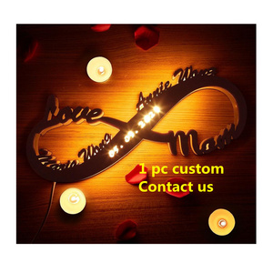 wooden engraved led personalized infinity names night lamp custom birthday anniversary gift wall hanging art decor