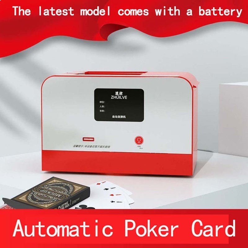 Wholesale Automatic 6 Deck Playing Cards Shuffler For Home Party Club Bridge Game Poker Batteries Not Included