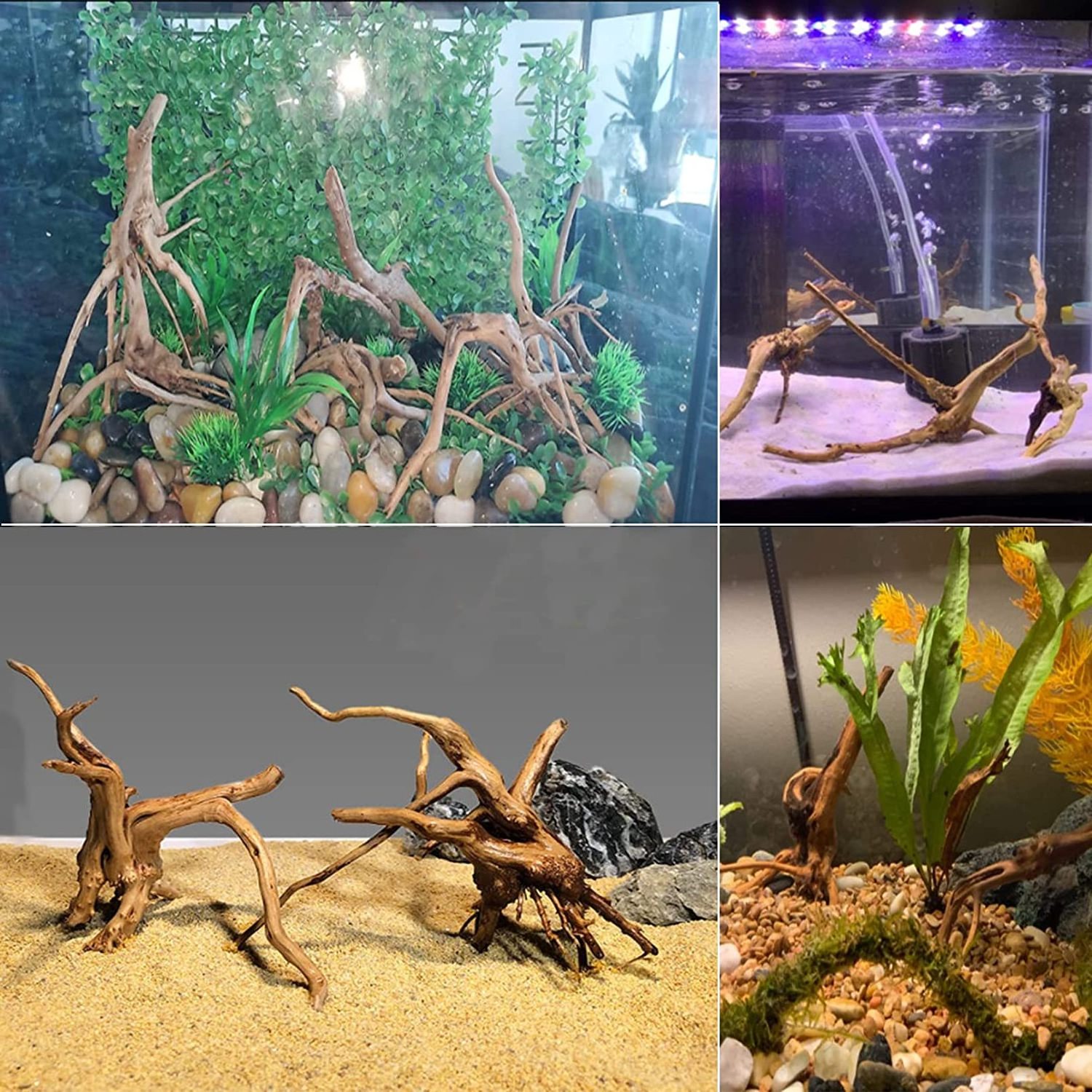 drift reptile branch reptile wooden ornament bonsai tree fish tank landscape aquarium decoration driftwood wood roots